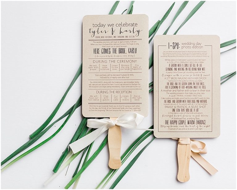 Our DIY Wedding Stationery - Invitations, Programs, and More—Designed ...